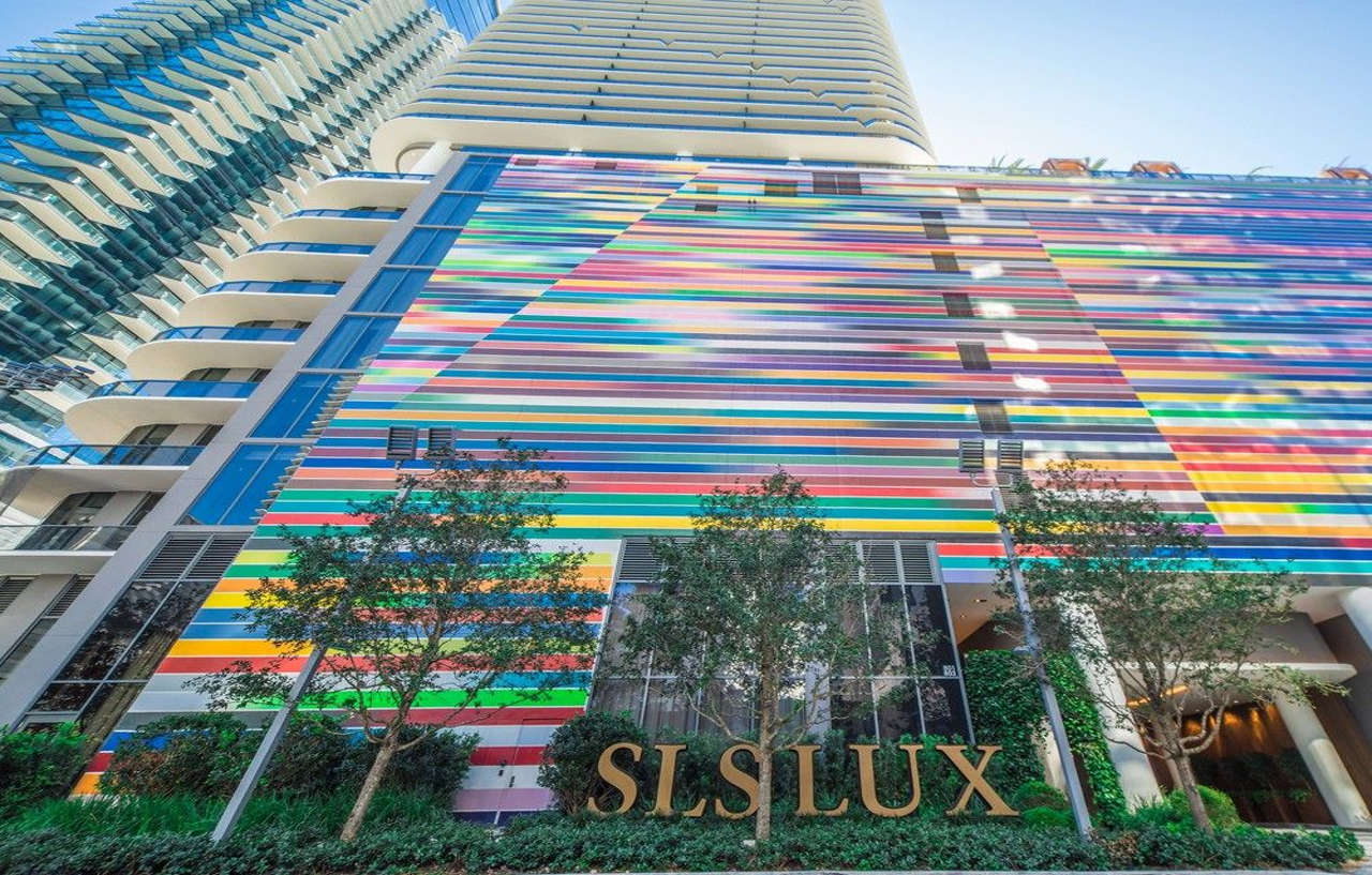 Sls Lux Brickell Hotel Miami Exterior photo